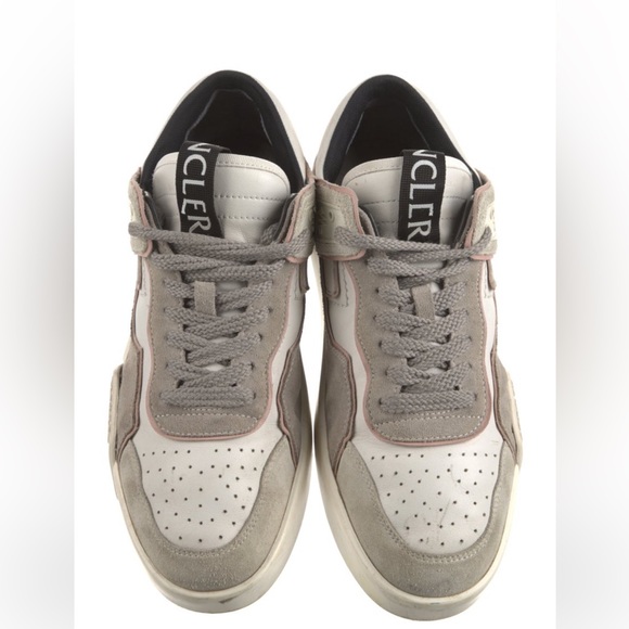 Moncler Colorblock Suede Sneakers - Picture 2 of 5